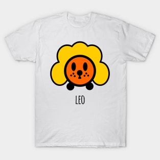 Horoscope - Cute zodiac – Leo (white) T-Shirt